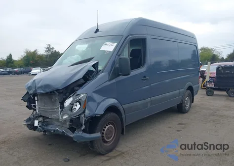 2018 Mercedes-Benz Sprinter 2500 Standard Roof V6 from USA, damaged, VIN WD3PE7CD1JP626540